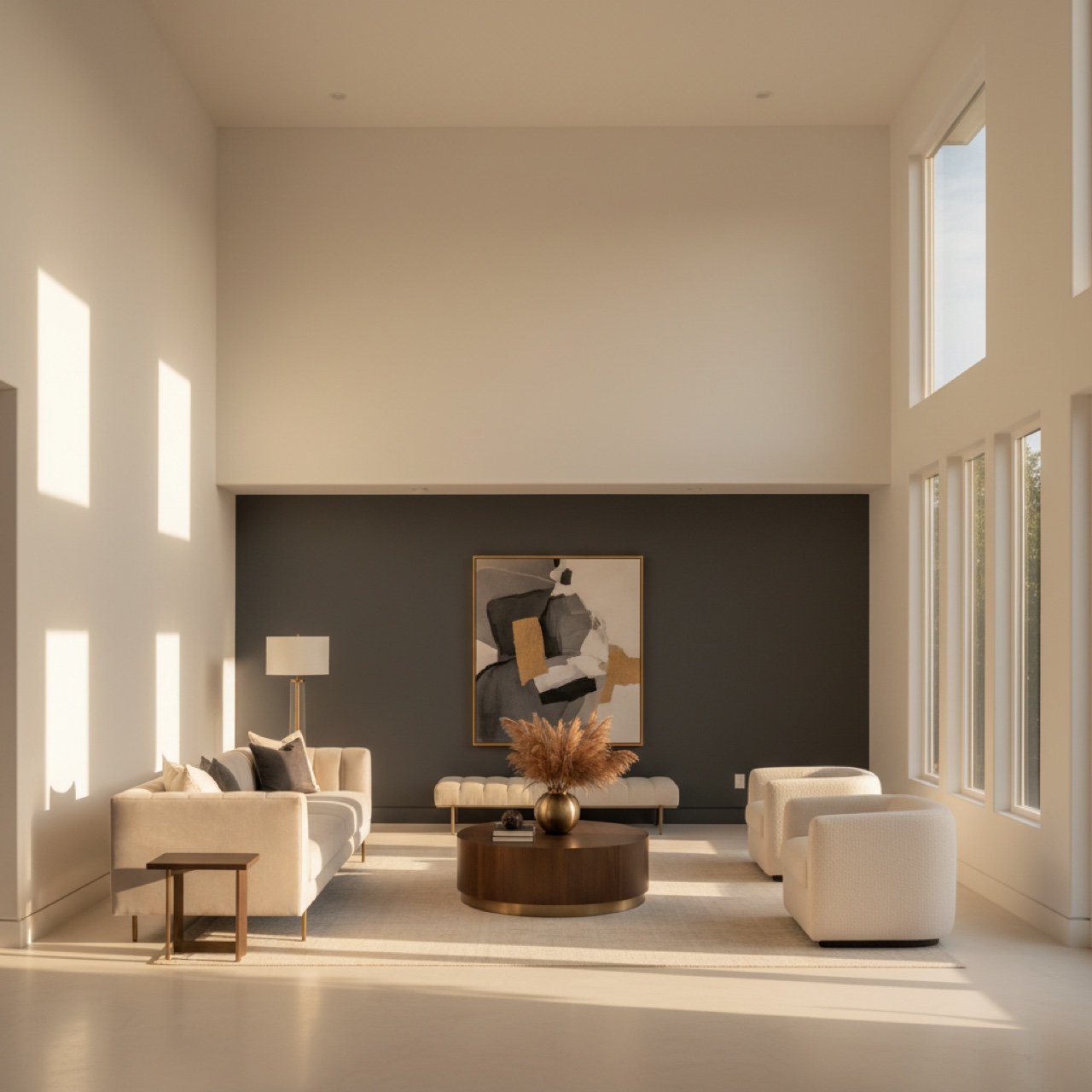 Luxury interior with flawless paint finish by The Luxury Contractor Painting